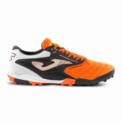 Joma Cancha 23 Turf Men's Soccer Shoes Orange | NTZU43061