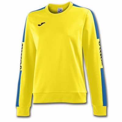 Joma Championship IV Women's Sweatshirts Yellow | POUK02381