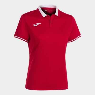 Joma Championship VI Women's Polo Shirts Red | ENWG15839