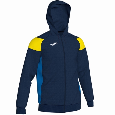 Joma Crew III Men's Hooded Jackets Navy | OKEA14237