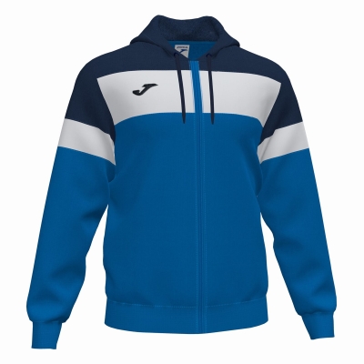 Joma Crew IV Men's Hooded Jackets Blue | DWVA84156