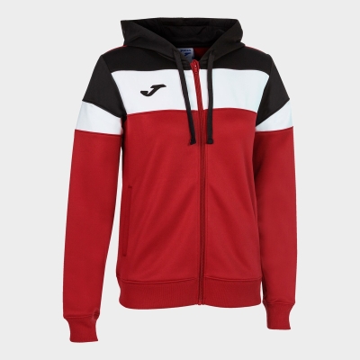 Joma Crew IV Women's Hooded Jackets Red | LJUD48137