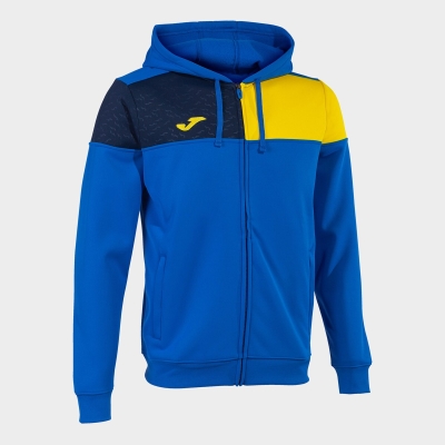 Joma Crew V Men's Hooded Jackets Blue | QLMH26395