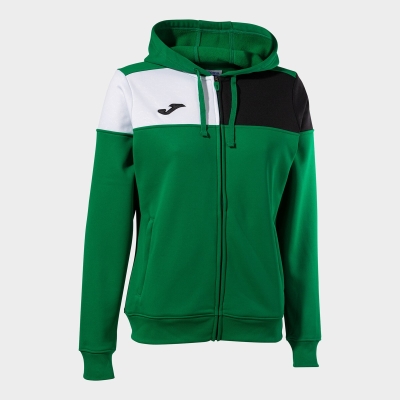 Joma Crew V Women's Hooded Jackets Green | ZAWM16802