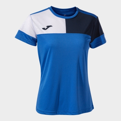 Joma Crew V Women's T Shirts Blue | KMWP34951