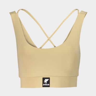 Joma Daphne Women's Sports Bra Beige | LPRZ01274