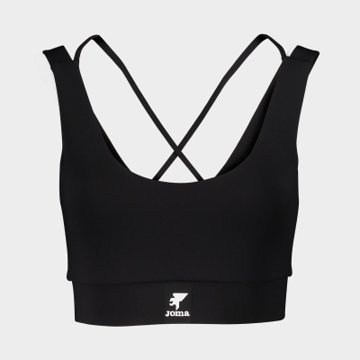 Joma Daphne Women's Sports Bra Black | BLVO80549