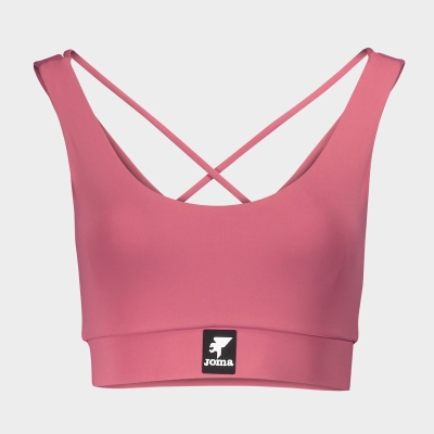 Joma Daphne Women's Sports Bra Pink | OBIX60327