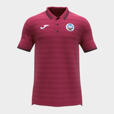 Joma Leisure Swansea City 22/23 Men's Polo Shirts Red | VMDU40918