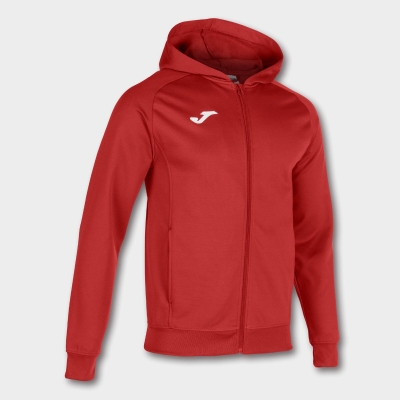 Joma Menfis Men's Hooded Jackets Red | FSBA26517