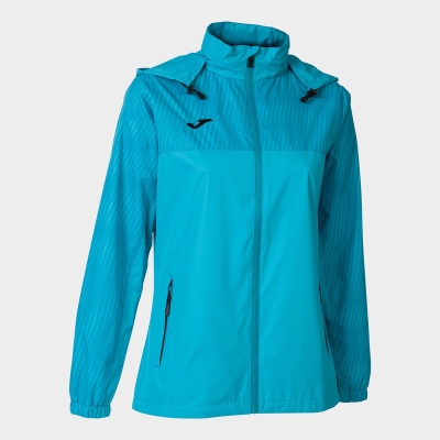 Joma Montreal Women's Rain Jackets Turquoise | KRAF90872