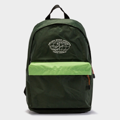 Joma Moving World Men's Backpacks Green | KYHB72103