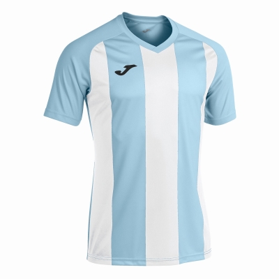 Joma Pisa II Men's T Shirts Light Blue | XWEV25089