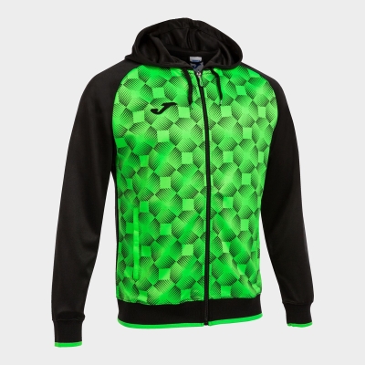 Joma Supernova III Men's Hooded Jackets Green | BWLF60753