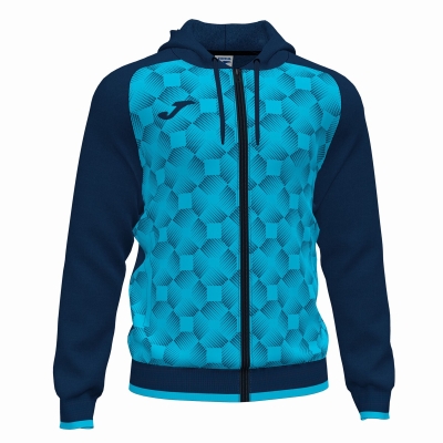 Joma Supernova III Men's Hooded Jackets Blue | GYKS61479