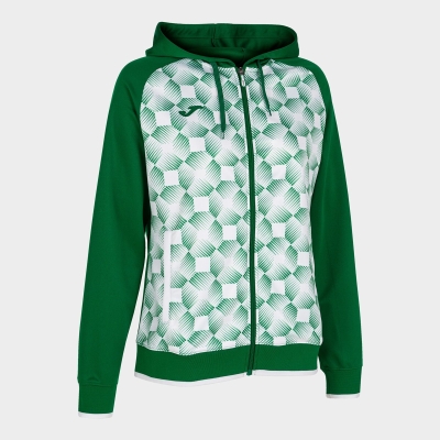 Joma Supernova III Women's Hooded Jackets Green | KWQZ03418