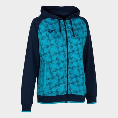 Joma Supernova III Women's Hooded Jackets Turquoise | WKEB43298