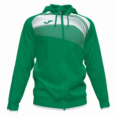 Joma Supernova II Men's Hooded Jackets Green | LHOP82701