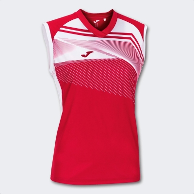 Joma Supernova II Sleeveless Women's T Shirts Red | JMVF67951