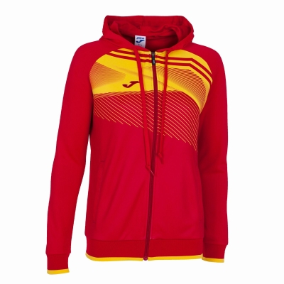 Joma Supernova II Women's Hooded Jackets Red | ZRJN07613