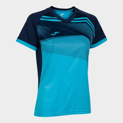 Joma Supernova II Women's T Shirts Turquoise | MPGA81429