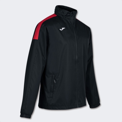 Joma Trivor Men's Rain Jackets Black | ZWQX46725