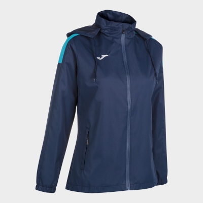 Joma Trivor Women's Rain Jackets Navy | TFZY47812