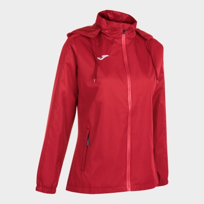 Joma Trivor Women's Rain Jackets Red | PKSV47912