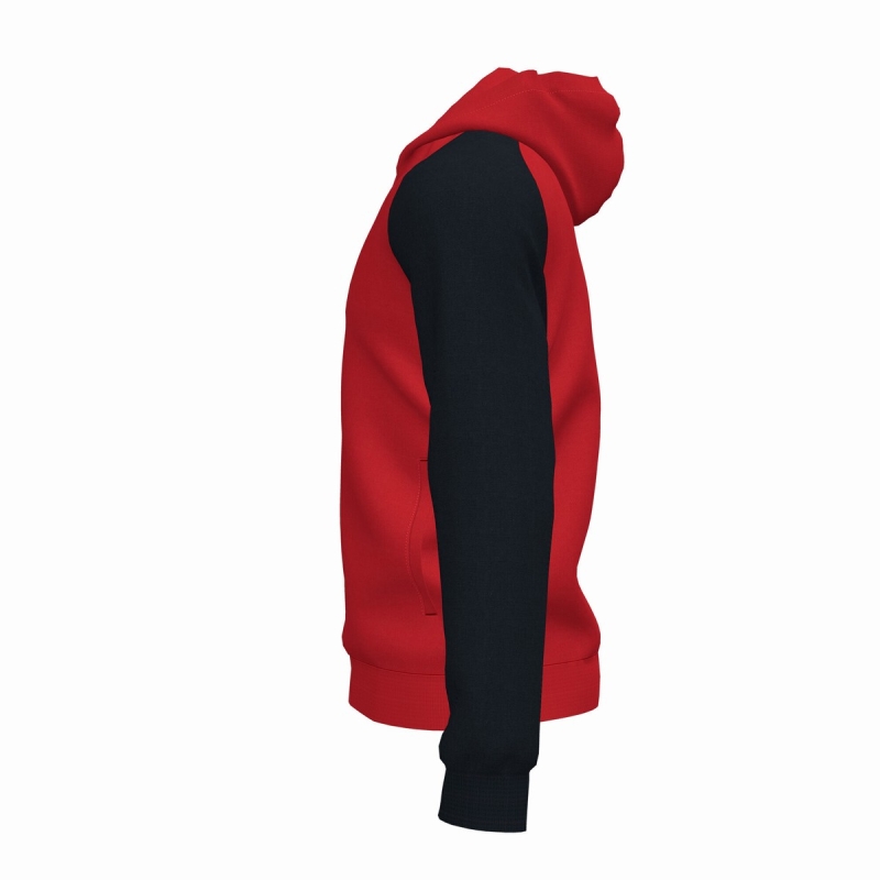 Joma Academy IV Men's Hooded Jackets Red | YJPU53081