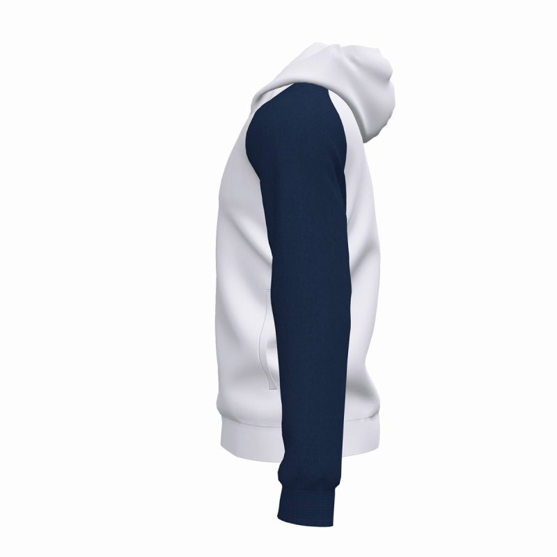 Joma Academy IV Men's Hooded Jackets White | GMZH09784