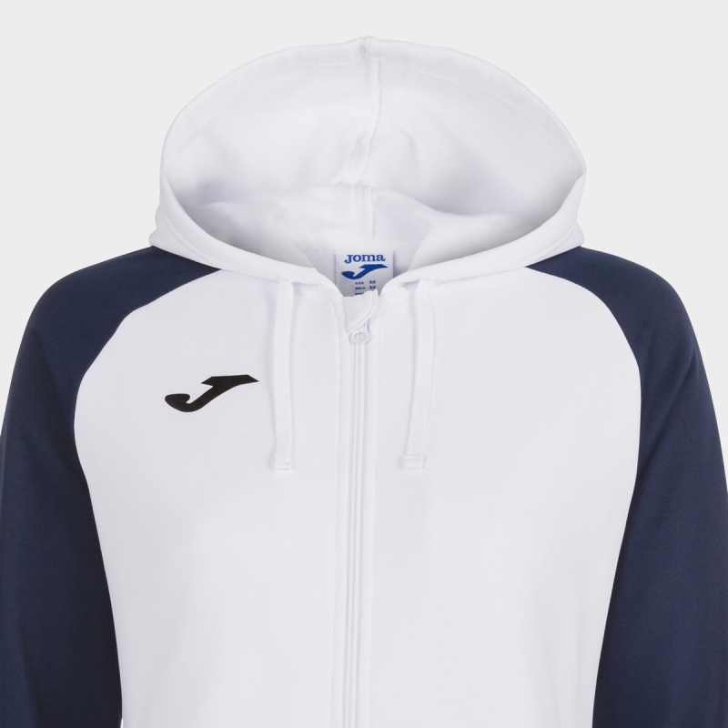 Joma Academy IV Women's Hooded Jackets White | LTIQ46037