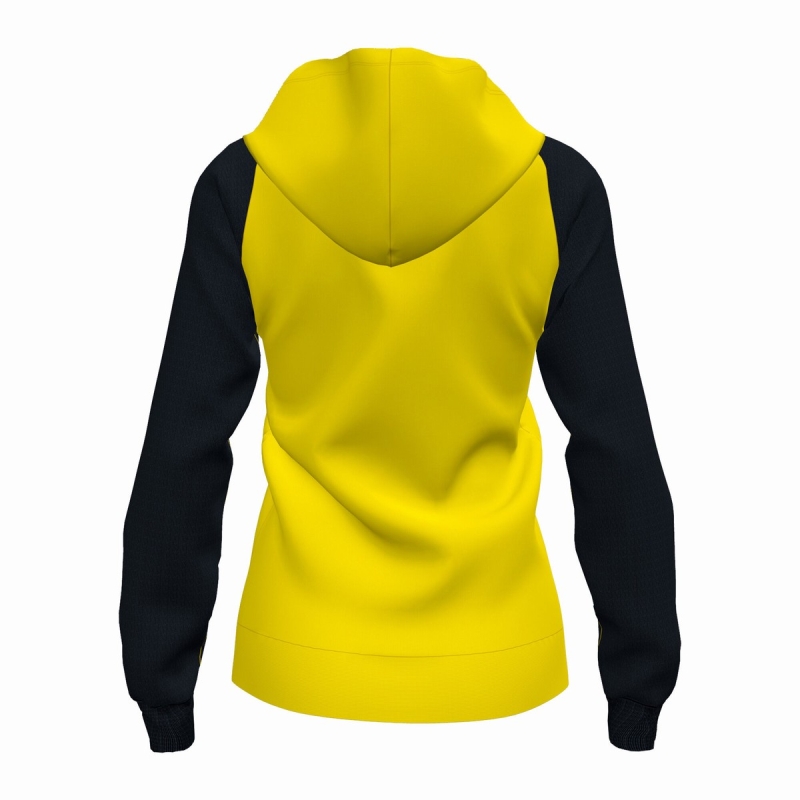 Joma Academy IV Women's Hooded Jackets Yellow | AIJT49287