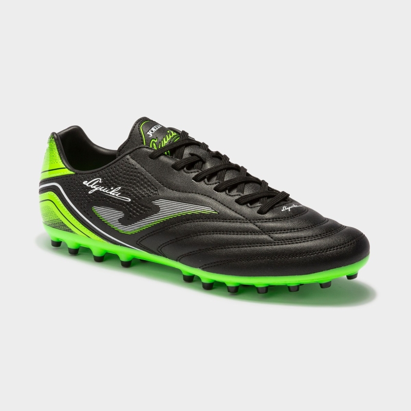 Joma Aguila 22 Artificial Grass Women's Soccer Shoes Black | RAYG60215