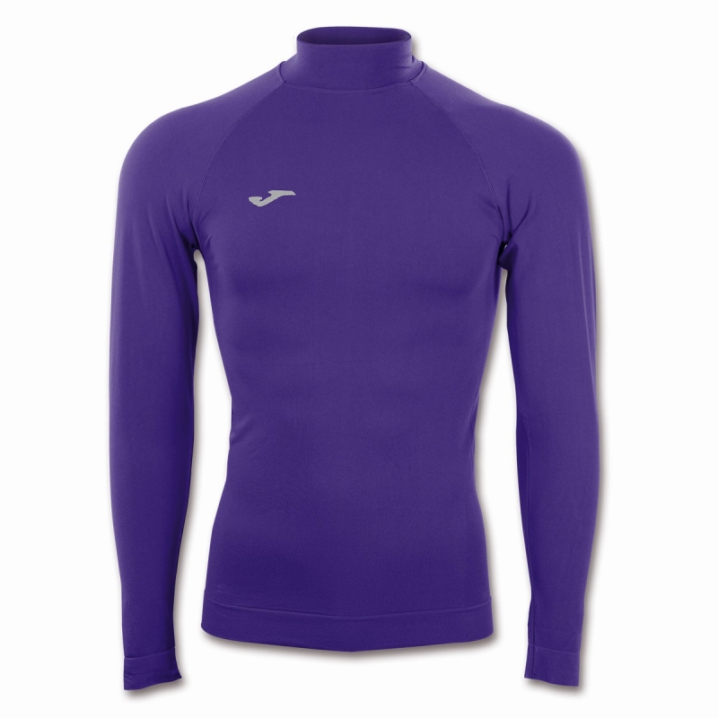 Joma Brama Classic Men\'s Long Sleeve Purple | KNGI73189