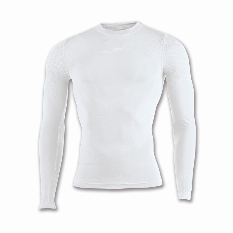 Joma Brama Emotion II Men\'s Long Sleeve White | ZIAW26871