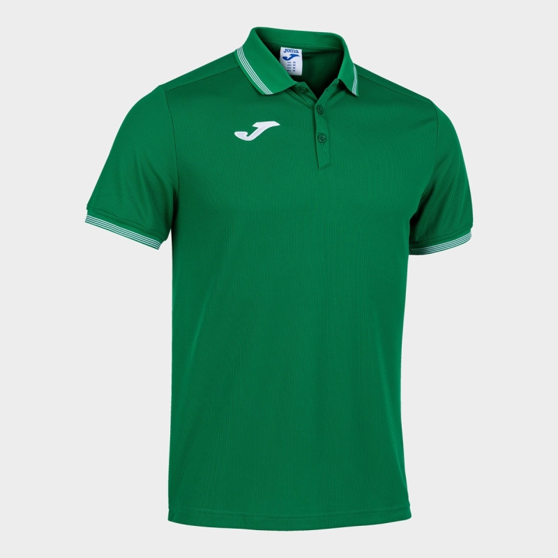 Joma Campus III Men\'s Polo Shirts Green | ROAS16925