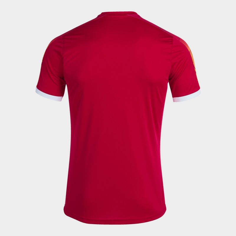 Joma Championship Street II Men's T Shirts Red | QIWT49718