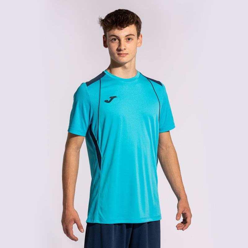 Joma Championship VII Men's T Shirts Turquoise | TJGF67048