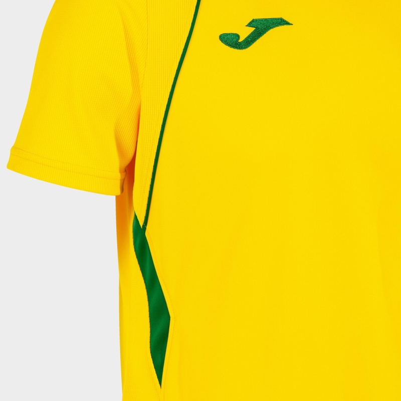 Joma Championship VII Men's T Shirts Yellow | TIHJ54730