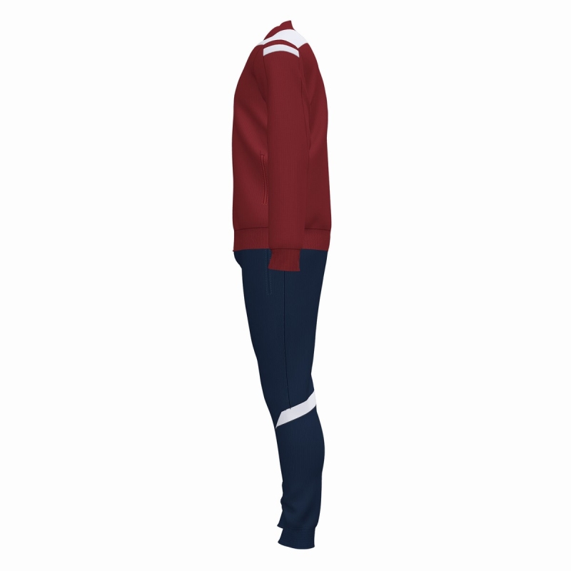 Joma Championship VI Men's Tracksuits Burgundy | LECH84193