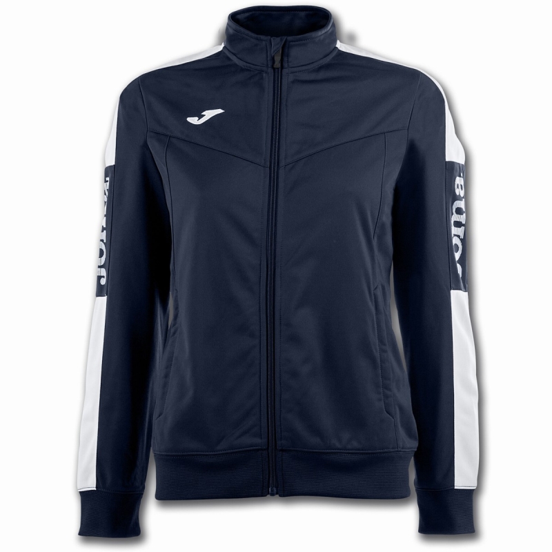 Joma Championship VI Women\'s Jackets Navy | HDWS29147