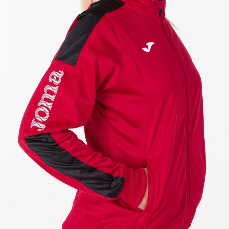 Joma Championship VI Women's Jackets Red | QLHK49381