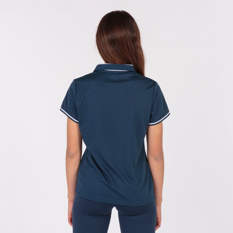 Joma Championship VI Women's Polo Shirts Navy | EGSO23450