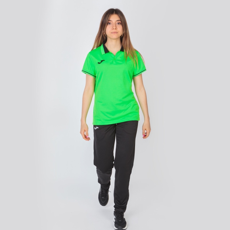 Joma Championship VI Women's Polo Shirts Green | GYMC39052