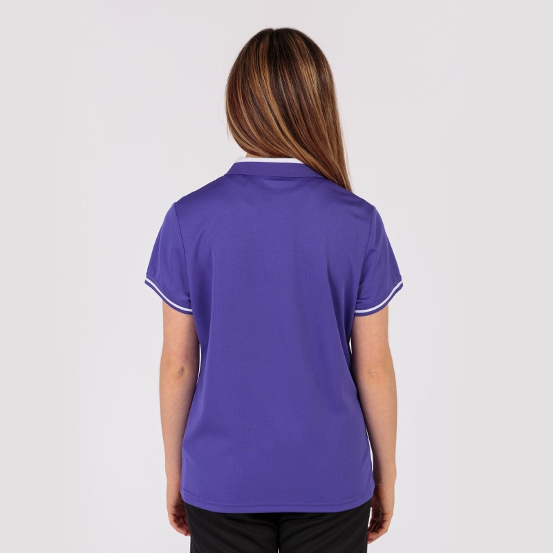 Joma Championship VI Women's Polo Shirts Purple | ICBJ26031