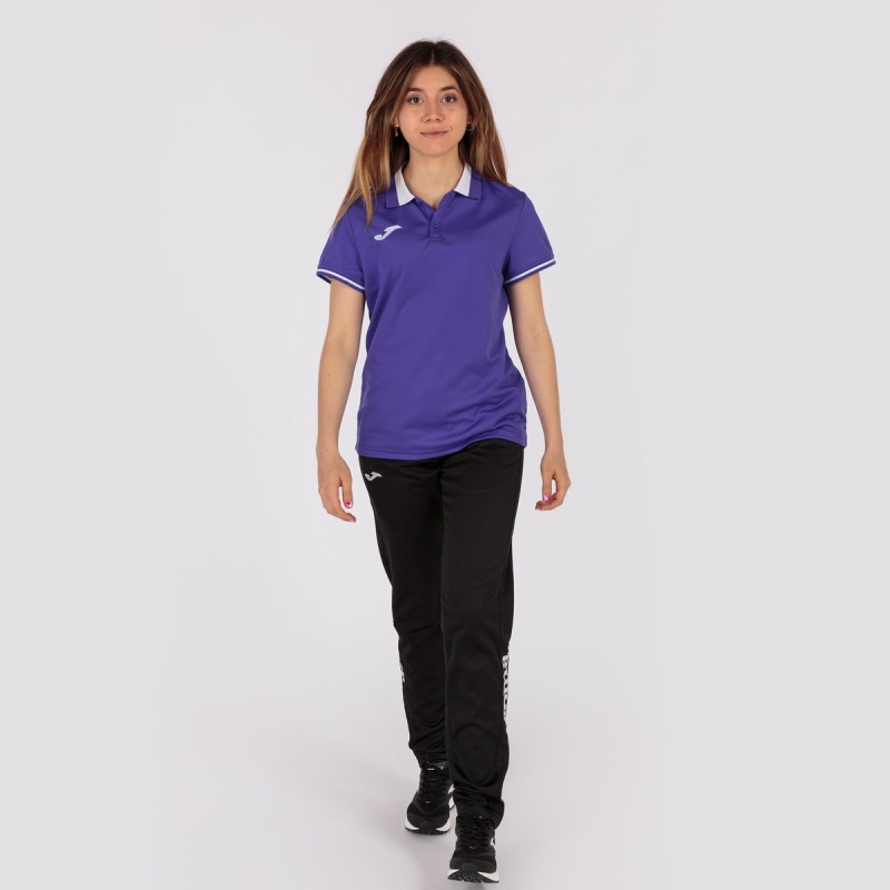 Joma Championship VI Women's Polo Shirts Purple | ICBJ26031