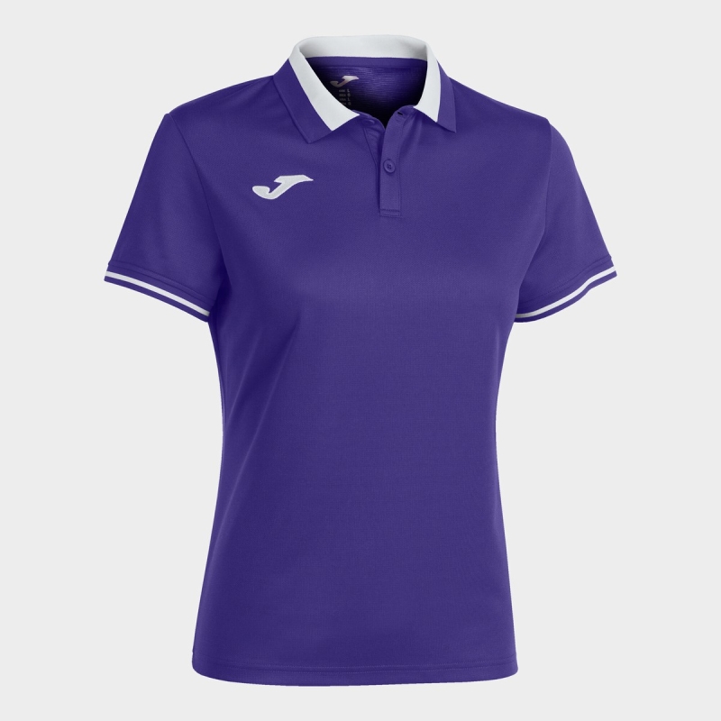 Joma Championship VI Women\'s Polo Shirts Purple | ICBJ26031