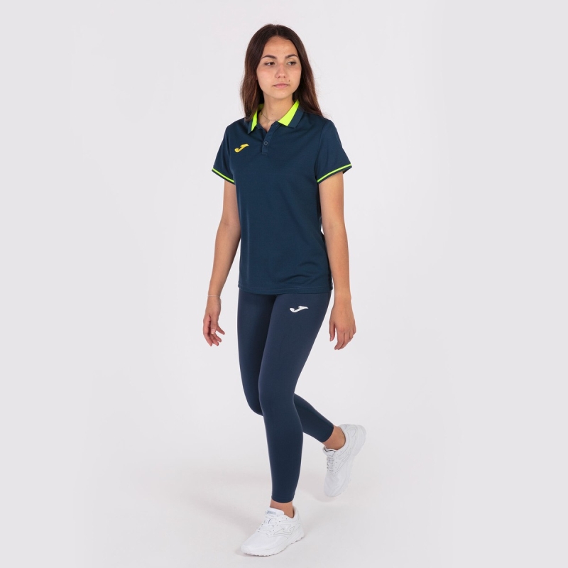 Joma Championship VI Women's Polo Shirts Navy | YNJO17549