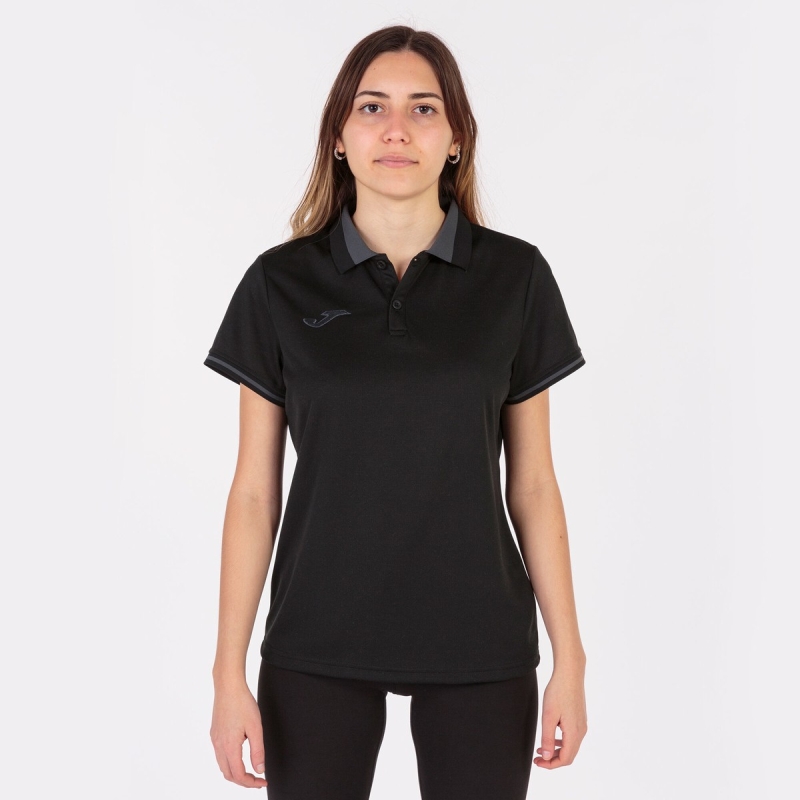 Joma Championship VI Women's Polo Shirts Black | ZEGQ51367