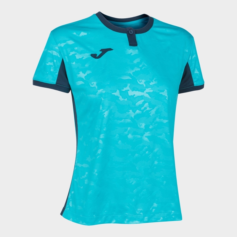 Joma Championship VI Women\'s T Shirts Turquoise | SCZO04362